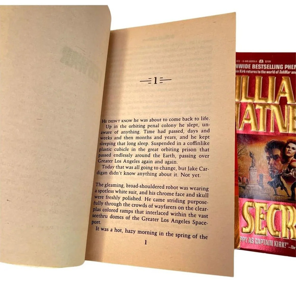 TEKWARS William Shatner Lot 5 First Five in Series PB Books - Picture 8 of 10